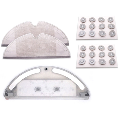 Asupermall - XM088 serbatoio dell'acqua in pietra roborock M046 * 1 + panno M044 * 2 + nucleo dell'acqua M022 * 2