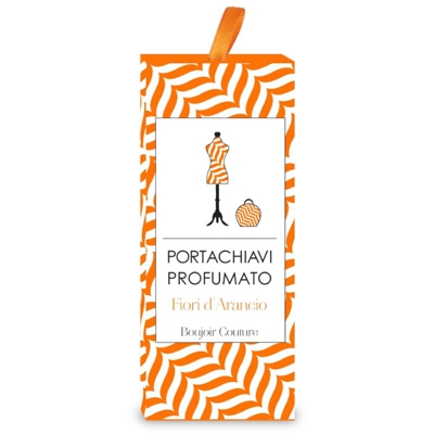 Boujoir Couture BC81 - Portachiavi Profumato - Fiori D'Arancio - AMBIENTE & PROFUMI