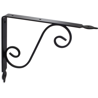 Reggimensola stile rustico, Acciaio, Nero Forgia. Marchio - REI