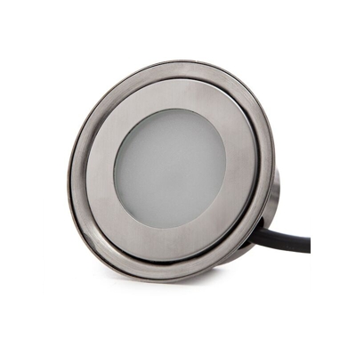 Faretto a LED Incasso IP67 0,5W 50Lm 12VDC Cavo 1M/Ector Maschio 50.000H Valeria | Bianco Naturale (SC-F104A) - GREENICE