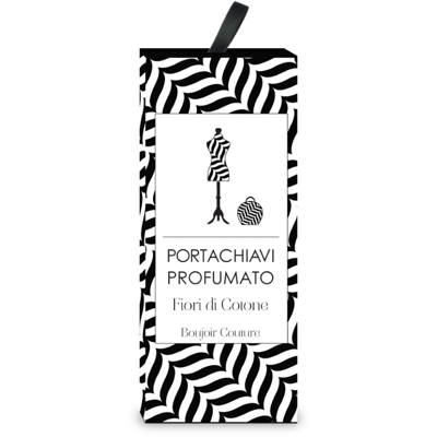 Boujoir Couture BC82 - Portachiavi Profumato - Fiori Di Cotone - AMBIENTE & PROFUMI