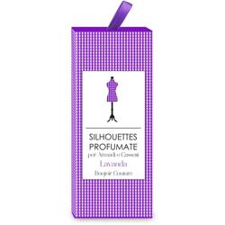 Boujoir Couture BC33 - 3 Silhouettes Profumate Armadi e Cassetti - Lavanda - AMBIENTE & PROFUMI en oferta