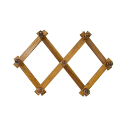 Appendiabiti Attaccapanni Porta Abiti Lusso in Legno 7 Posti Noce Salotto Camera - SAVINO FILIPPO en oferta