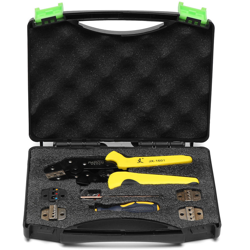 Insma - Pinze PARON Kit JX-D5 Pinza a crimpare Pinza a cricchetto Strumento a cricchetto Spelatura dei cavi Terminali multifunzionali en oferta