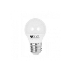 Lampadina LED Sferica Electronics ECO E27 5W Luce bianca - Silver en oferta