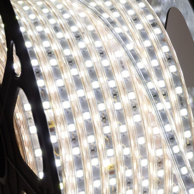 Striscia Led 60 /M 220VAC SMD5050 IP65 x 50M | Bianco Caldo (GR220/60/50M) - GREENICE