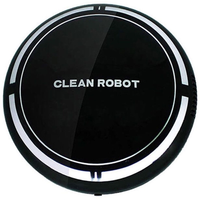 Asupermall - ZYS-002-Smart Sweeper Modello a batteria senza batteria di spedizione Nero (pu