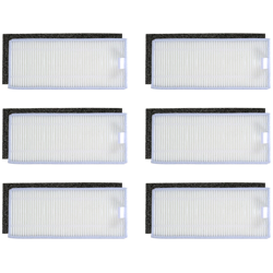 Asupermall - Accessori per aspirapolvere Eufy RoboVac 11S, RoboVac 30, RoboVac 30C, RoboVac 16C set 6 pezzi (6 filtri) en oferta