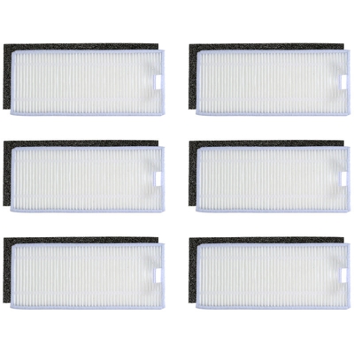 Asupermall - Accessori per aspirapolvere Eufy RoboVac 11S, RoboVac 30, RoboVac 30C, RoboVac 16C set 6 pezzi (6 filtri)