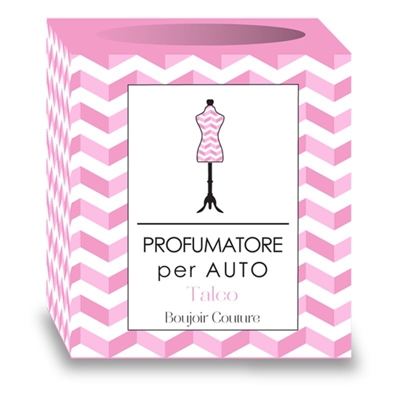 Boujoir Couture BC94 - Profumatore per Auto - Talco - AMBIENTE & PROFUMI