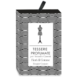 Boujoir Couture BC52 - 2 Tessere Profumate per Armadi e Cassetti - Fiori Di Cotone - AMBIENTE & PROFUMI en oferta