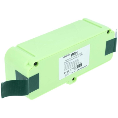 vhbw Li-Ion batteria 4000mAh (14.4V) compatibile con iRobot Roomba 614, 615, 640, 652, 665, 670, 671, 675, 677, 680, 681, 685 robot aspirapolvere