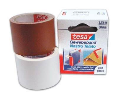 Nastro Telato Multiuso Marrone in tela extra Forte H 38mm Lunghezza 2,75 mt - Tesa