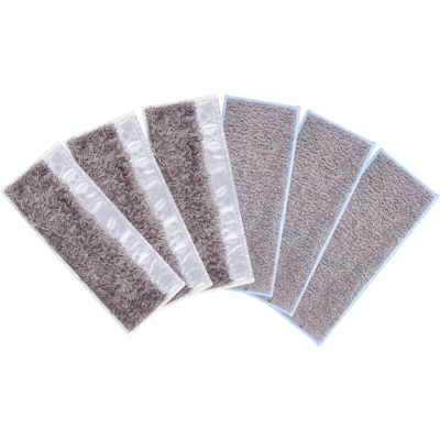 Asupermall - 3 pezzi di panno umido + 3 pezzi di panno asciutto adatto per robot spazzante iRobot Braava Jet M6