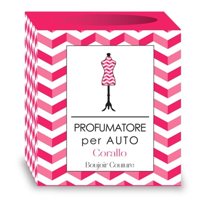Boujoir Couture BC96 - Profumatore per Auto - Corallo - AMBIENTE & PROFUMI