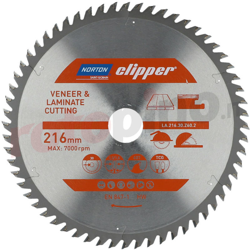 Norton - Lama da sega 216x30mm características