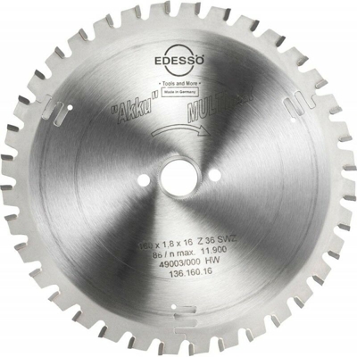 Edessö - Carburo Di Lama Akku 160X1,8X16Mm Z36 Swz