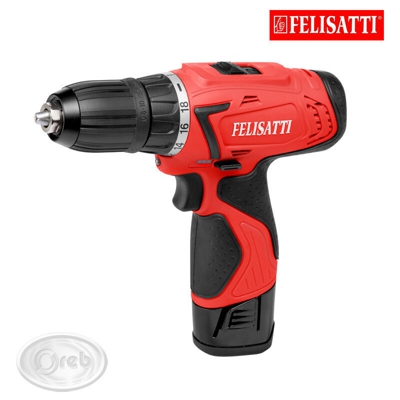 Felisatti trapano avvitatore dc108l2 litio 13ah 108v reversibile in valigetta
