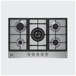 Piano Cottura HIAW 75225 SX a Gas 5 Fuochi Gas Colore Acciaio Inox características