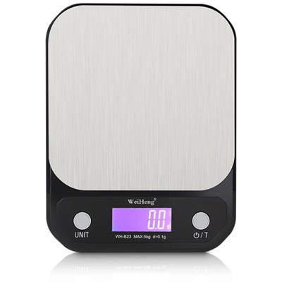 Bilancia da cucina digitale, 5 kg / 11 lb, alta precisione 0,1 g - ASUPERMALL
