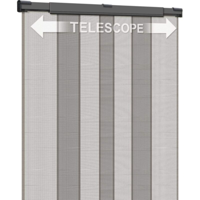 50654 Tenda telescopica la protezione dagli insetti zanzariera per porte - Schellenberg
