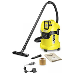 Aspiratore Solidi Liquidi WD 3 Batteria Set Capacità 17 L Potenza 300 W precio
