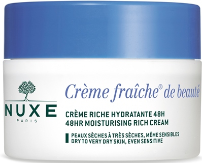 NUXE CREME FRAICHE DE BEAUTE RICHE CREME NOURISSANTE HYDRATANTE 48 H 50 ML
