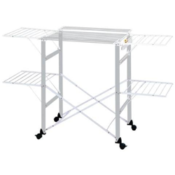 Stendibiancheria Pieghevole 4 Ali - Modello Gulliver Alluminio Bianco características