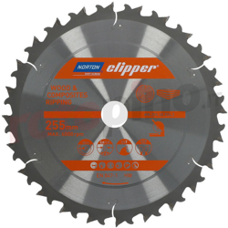 Norton - Lama per sega circolare 255x30 / 16mm en oferta