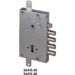 Serratura triplice antifurto a cilindro europeo per porte blindate cisa art.56515.48 - Salone en oferta