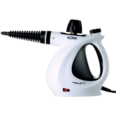 Pulitore a Vapore LV1301 Steam Jet 2.0 350 ml 1050W Bianco - Solac