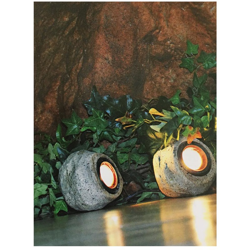 Faretti da giardino triade set di 3 faretti alogeni - LAGHETTO POINT en oferta