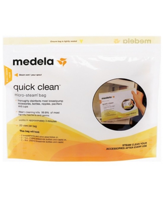 Medela Quick Clean Sacca Per Microonde 5 Pezzi