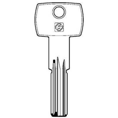 CHIAVI OTTONE AGB8 punzonate - SILCA