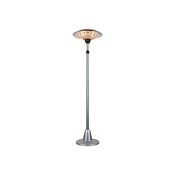 Riscaldatore elettrico due lampade alogene piantana potenza max 2100 w - BION en oferta
