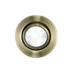 EINBAUSPOT GU10 Recessed lighting spot Oro 50 W D [Classe di efficienza energetica D] - Eglo en oferta