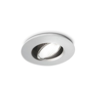 Philips - Eco-Halo - Spot singolo tondo orientabile alluminio - 1xGU10 35W