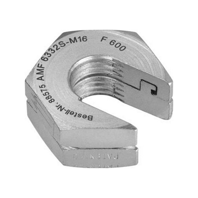 AMF - Dado Di Bloccaggio Rapido Senza Base, Filetto: M20, Costa S / Piatti 41 Mm, Altezza 22,0 Millimetri, Peso: 85 G