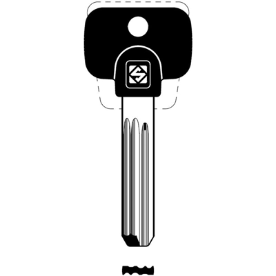 CHIAVI PUNZONATE MTK12RP SNI GR.6/3 - Silca