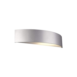 BASEL Est. metallo Curvo Alluminio - MASSIVE en oferta