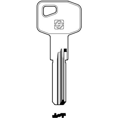 CHIAVI PUNZONATE MG9 OLC GR.6/2 - Silca