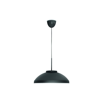 Hailton Lampadario Vintage LED, Design Moderno Cucina, Camera da Letto, Salotto, 1X8W Lampadina Inclusa, Antracite [Classe di efficienza energetica