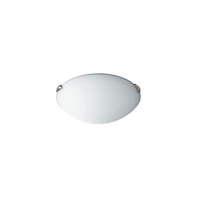 BERTHA Vetro grande ganci acciaio diam. 51 cm - MASSIVE