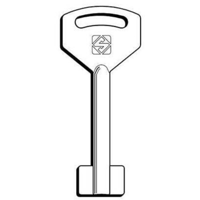 Chiavi Doppia Mappa Ottone 5Mo3 - SILCA