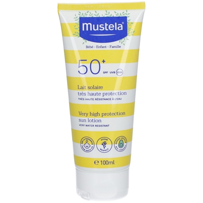 Mustela® Latte Solare Protezione Molto Alta SPF 50+