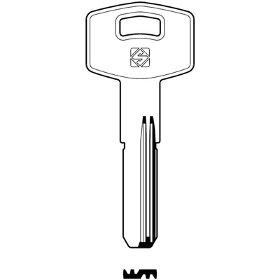 CHIAVI PUNZONATE TAR16R OLC GR.6/2 - Silca