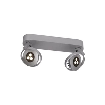 Massive - ORBITS ORBITS - 2 spot - Barra alluminio testa tonda