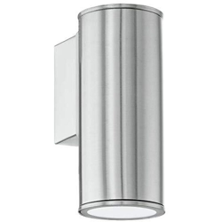 EGLO RIGA Outdoor wall lighting Acciaio inossidabile GU10 LED 3 W [Classe di efficienza energetica A+] precio