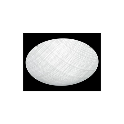 Lampada da soffitto vetro bianco satinato, con bianco linee - TRIO LEUCHTEN