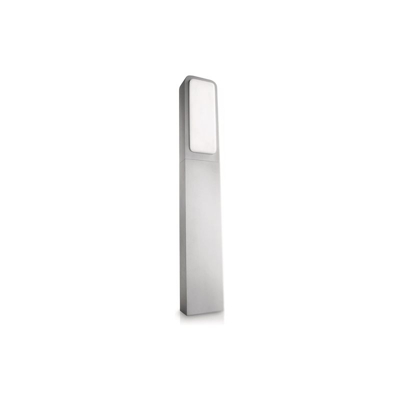 Philips - Flo Werbedg, palo, Attacco 2G7, 11 W, Altezza 78 cm, Lampadina Inclusa, Grigio